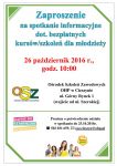 Zaproszenie na bezpłatne kursy zawodowe
